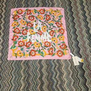 ON 34th Pink Floral Scarf